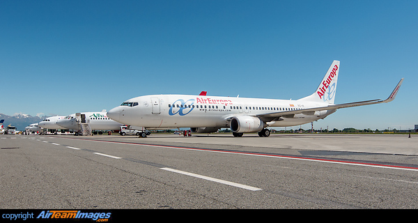 Charter for final of Europa League in Turin. Boeing 737-86Q