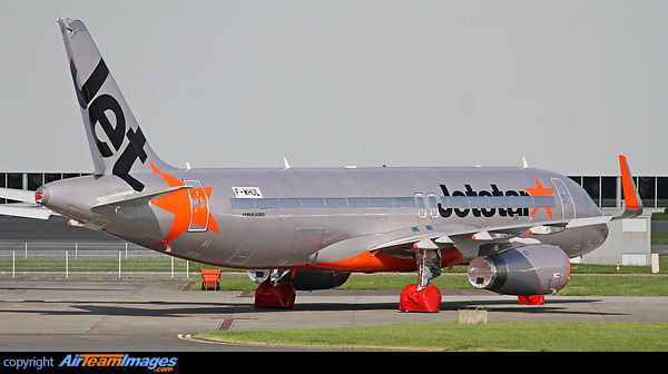 This Airbus A320 is currently stored at Toulouse. Jetstar Hong Kong have yet to receive Government approval to start operations. Airbus A320-232