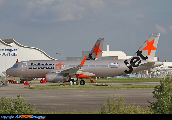 This Airbus A320 is currently stored at Toulouse. Jetstar Hong Kong have yet to receive Government approval to start operations. Airbus A320-232