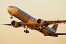Sunset take off from R27L