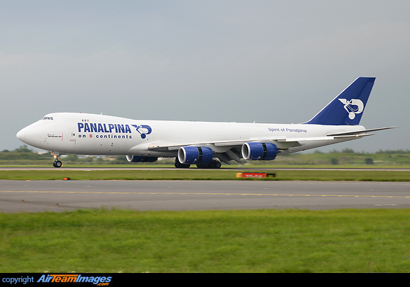 'Spirit of Panalpina' Operated by AtlasAir Boeing 747-87UF/SCD