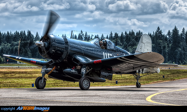 This 1944 Goodyear FG-1D Corsair 92436 NX72NW stood out as one of the highlights during the Olympic Air Show in Olympia. Vought FG-1D Corsair