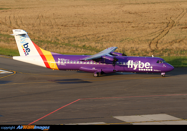 Flybe started from as from the 3rd of July with a scheduled service between Antwerp and Southend. ATR 72-500