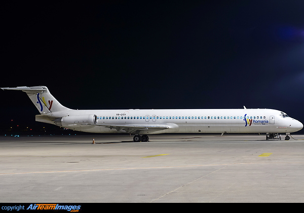 Fly Romania is a brand of the Romanian airline Ten Airways for low-cost operations. McDonnell Douglas MD-83