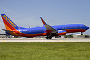 Registered as N500WR, in honor of William Rogers, Southwest's represen...