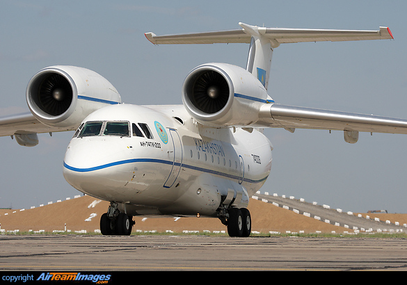 Kazakstan National Guard An-74TK-200 at Astana Antonov An-74TK-200
