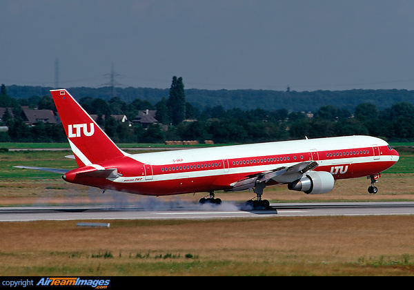Basic LTU Sd livery. Boeing 767-33A/ER