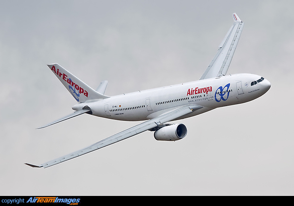 Special flypast at AIRE75 Airshow Airbus A330-243