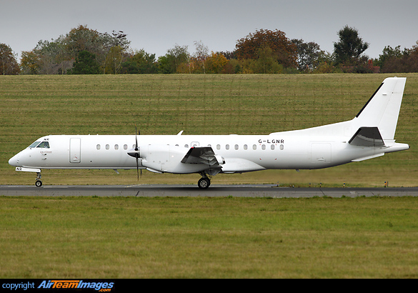 Operating for Flybe Saab 2000