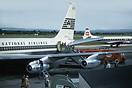 Aer Lingus airport scene.