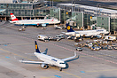 Together with non-sharklet sistership D-AIZN and Austrian Airlines Air...