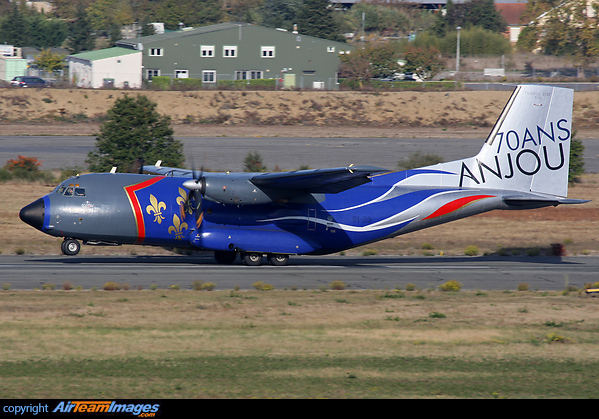 Transall C-160 painted to celebrate 70 years of Squadrons Anjou and Bearn Transall C-160R