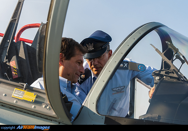 Major General Amir Eshel in the cockpit of the new M346i Lavi. Aluf Amir Eshel is a Pilot Officer in the Israel Defense Forces and current Commander in Chief of the Israeli Air Force. Major General Amir Eshel