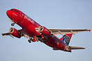 JetBlue's special color scheme aircraft honoring the New York Fire Dep...
