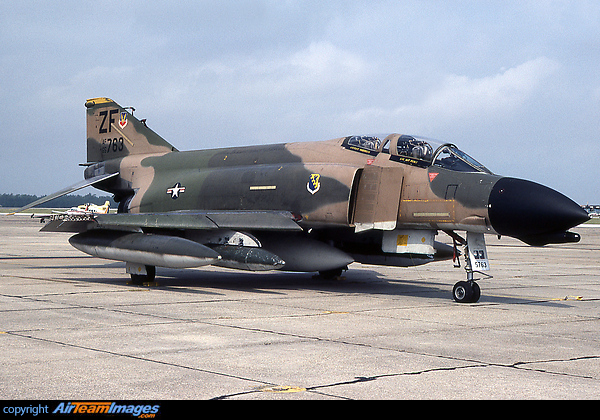 tail code 'ZF' outer wing sections missing McDonnell Douglas F-4D Phantom