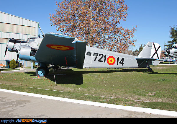 The Aviation Museum at Cuatro Vientos Madrid. Junkers (CASA) 352L (Ju-52)