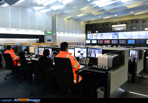 IAC (Integrated Airport Centre) at Hong Kong International Airport, the nerve centre for real-time monitoring of all airport operations and contingency management. Hong Kong Chek Lap Kok- IAC