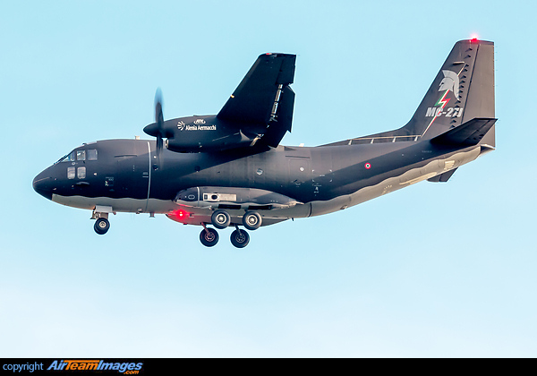 The Alenia Aermacchi MC-27J is the multi-mission variant of the C-27J Spartan tactical twin-turboprop airlifter. MC-27J Praetorian
