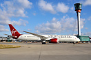 Virgin's brand new 787 G-VOOH "Miss Chief "on its delivery flight from...