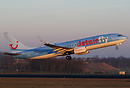 One of first aircraft in Jetairfly fleet equiped with split scimitar w...