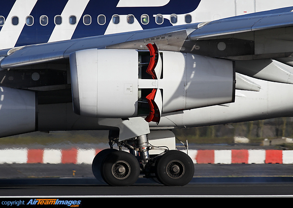 The CFM56-5C, the most powerful (34.000 lb) engine in the CFM56 family, is the sole cost-effective propulsion system perfectly tailored for the long-range Airbus A340-200 and A340-300 aircraft. CFM56-5C4 Engine