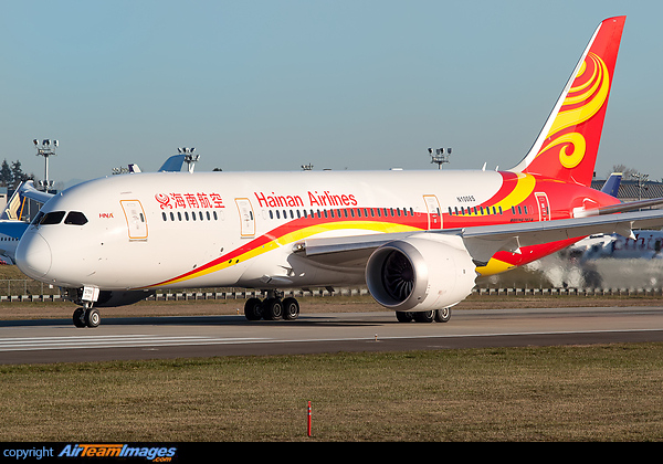 Test Flight. Boeing 787-8 Dreamliner