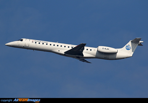 Operated by Brussels Airlines Embraer ERJ-145EP