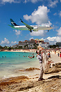Magic moment at Maho Beach!