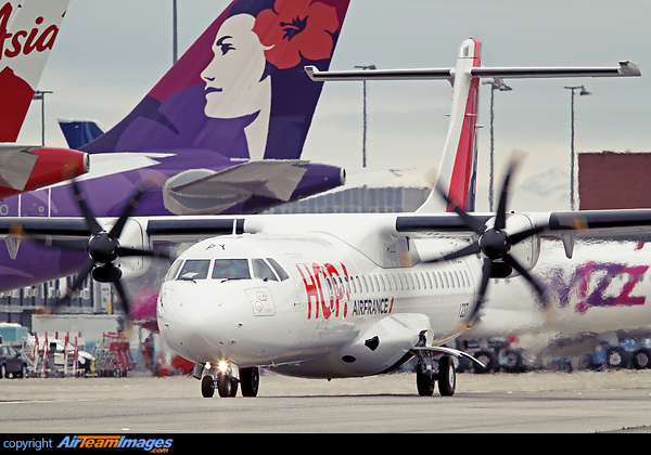 First ATR 72-600 for HOP! Air France seen here taxiing for her 2nd test flight. Will be registered F-HOPY ATR 72-600