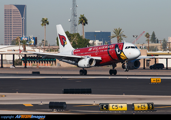 Arizona Cardinals special colors... Airbus A319-132
