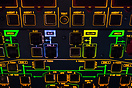 Part of Hydraulics Control Panel