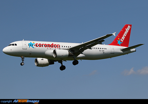Corendon new livery Airbus A320-214
