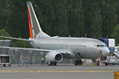 A new B737 having the cabin fitted - became N217JC