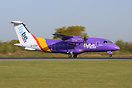 G-CCGS is the first of the Dornier 328 fleet to wear the new Flybe sch...