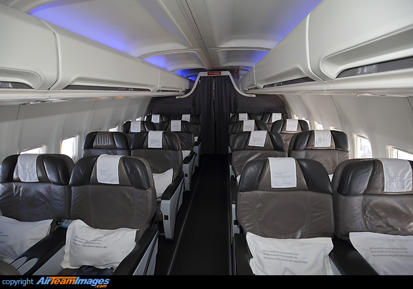 Saga Class Cabin. Boeing 757-256