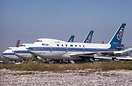 Three out of four OA 747's sitting idle at LGAT shortly after their re...