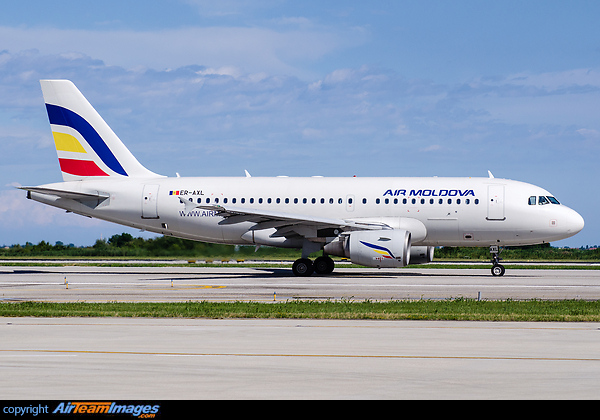 First Airbus A319 for Air Moldova Airbus A319-112