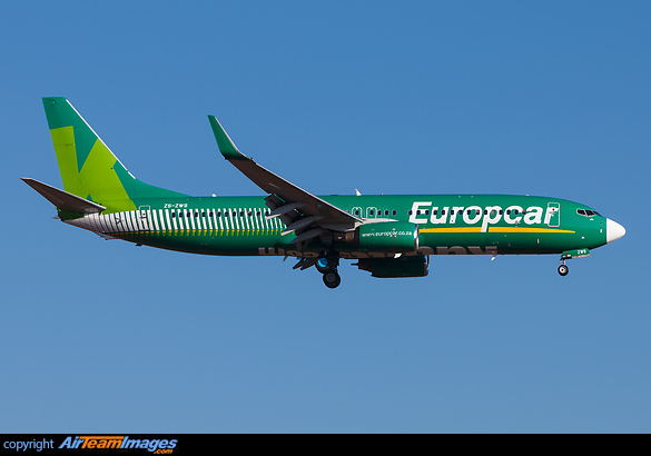 Europcar special colors... Boeing 737-86N