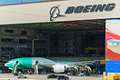 EVA Air's 777-300ER getting its final assemblies done before rolling o...