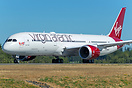 On its delivery flight to Heathrow London (LHR)