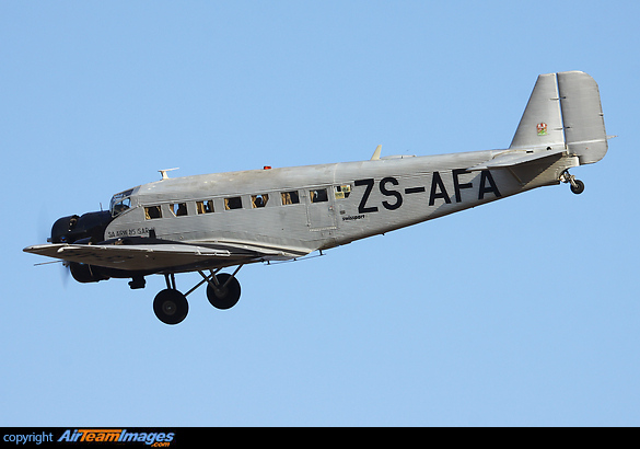After 6 years on the ground, the South African Airways Historic Flight Junkers Ju-52 flew for the first time at the Rand Airshow in Johannesburg, South Africa Junkers (CASA) 352L (Ju-52)