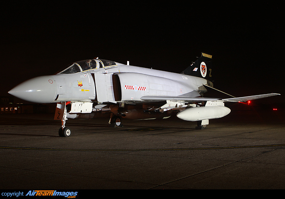 XT914 in joint 56/74 Sqn markings preserved at Wattisham Phantom F-4M FGR2