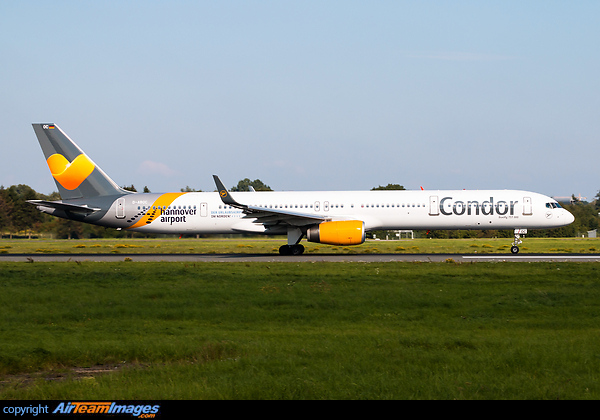 special "Hannover Airport" colours Boeing 757-330