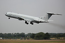 RAF VC10 departing RIAT 2013.