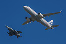 Airbus A320-232 & F-4 Phantom