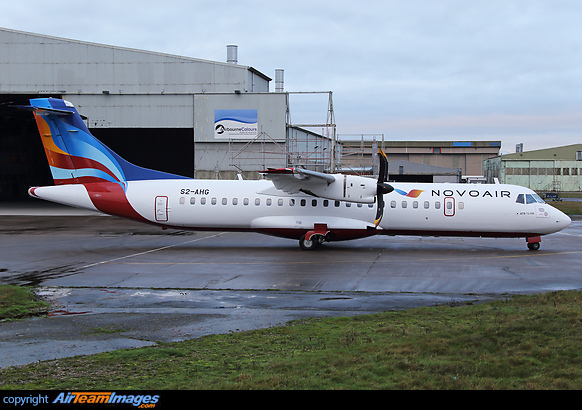 First ATR-72 for Novoair of Banglandesh recently brought out of Airbourne Colours at East Midlands ATR 72-500