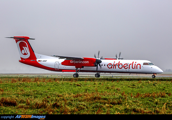 Departing Shannon after repaint. Bombardier Dash 8-402Q