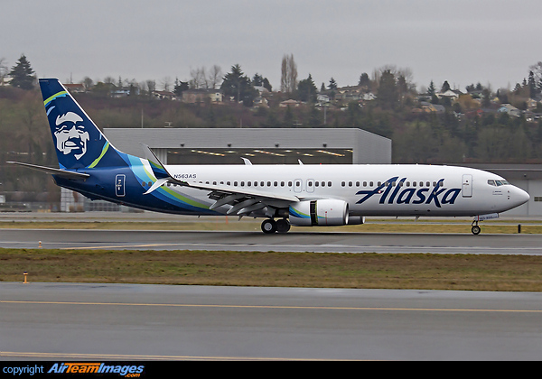 Alaska Airlines unveils its latest and newest livery Boeing 737-890