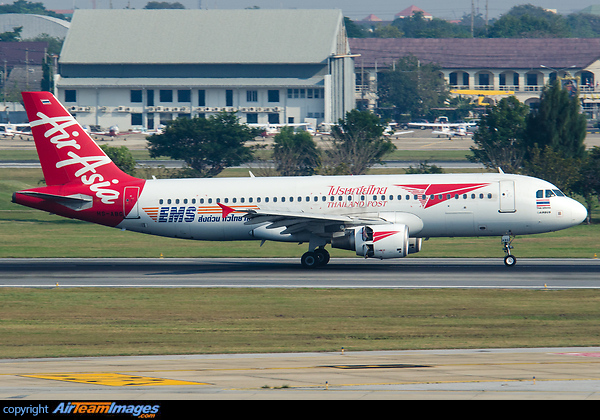 Thailand Post Special colours Airbus A320-216
