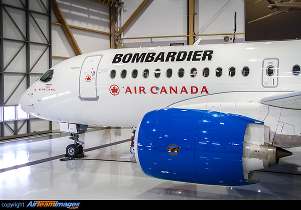 Bombardier and Air Canada titles. Air Canada announced that it is to purchase 45 firm CS300 aircraft with options for 30 more. Bombardier CS100